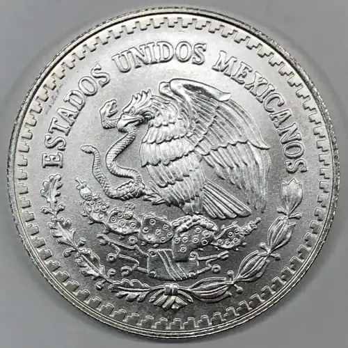 MEXICO Silver 1/2 ONZA (1/2 Troy Ounce of Silver) 1996-present KM#612