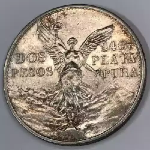 MEXICO Silver 2 PESOS