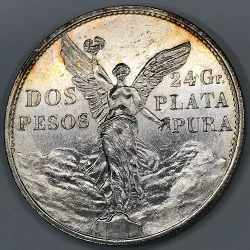 MEXICO Silver 2 PESOS