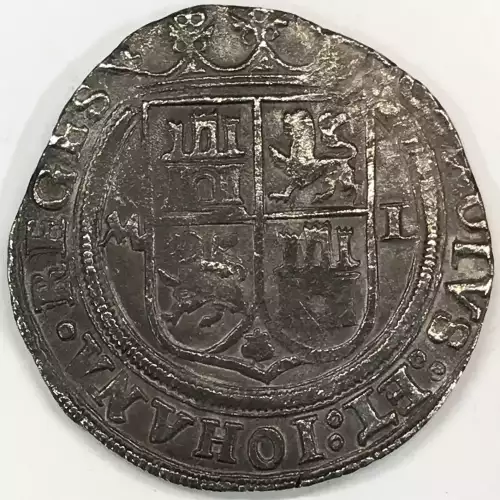 Mexico Silver 4 REALES - 1542-1555 Carlos & Johanna 