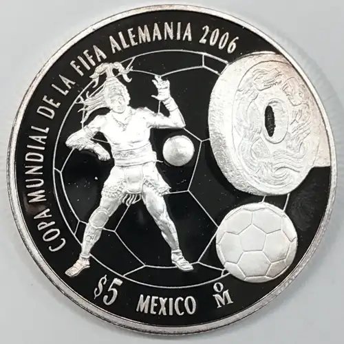 MEXICO Silver 5 PESOS