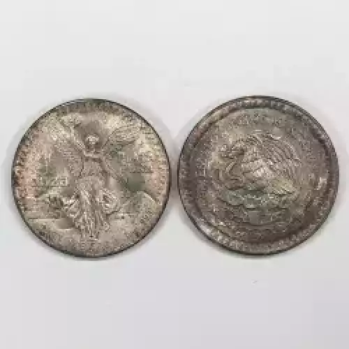 MEXICO Silver Libertad ONZA (Troy Ounce of Silver) 1982-1989 KM#494.1