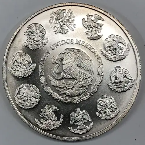 MEXICO Silver Libertad ONZA (Troy Ounce of Silver) 1982-present (generic, any KM#) (2)