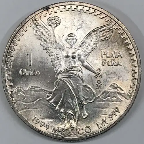 MEXICO Silver Libertad ONZA (Troy Ounce of Silver) 1982-present (generic, any KM#) (2)
