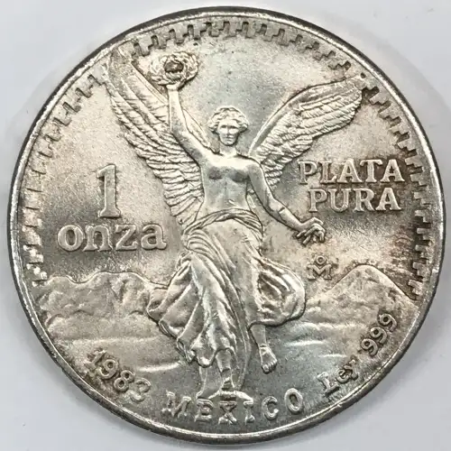 MEXICO Silver Libertad ONZA (Troy Ounce of Silver) 1982-present (generic, any KM#)
