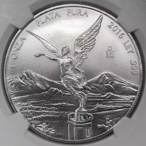 MEXICO Silver Libertad ONZA (Troy Ounce of Silver) 2000-Present KM#639 (3)