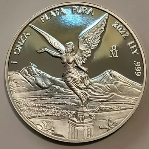 MEXICO Silver Libertad ONZA (Troy Ounce of Silver) 2000-Present KM#639