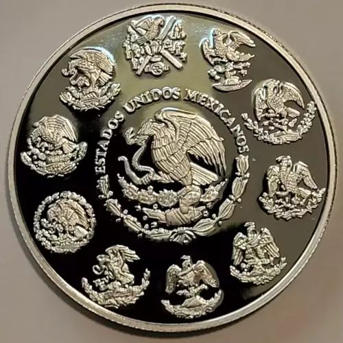 MEXICO Silver Libertad ONZA (Troy Ounce of Silver) 2000-Present KM#639