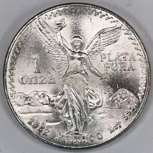 MEXICO Silver ONZA (Troy Ounce of Silver) 1982-1989 KM#494.1