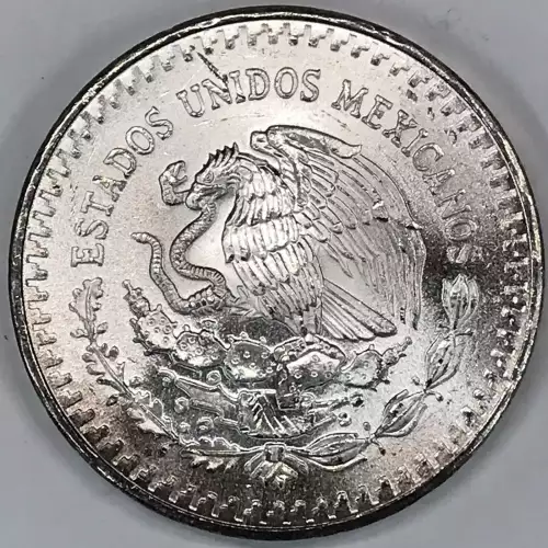 MEXICO Silver ONZA (Troy Ounce of Silver) 1982-1989 KM#494.1