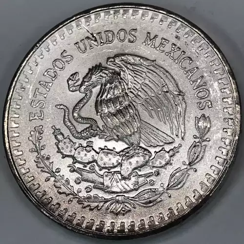 MEXICO Silver ONZA (Troy Ounce of Silver) 1982-1989 KM#494.1