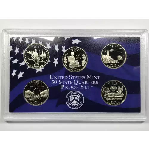 Mint Proof Set - 2003S 10 Piece ($2.91 FV) - Set (7)