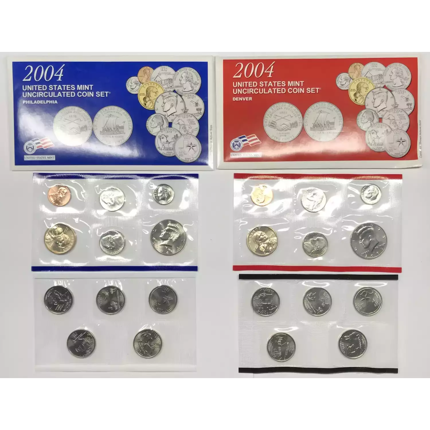 Mint Proof Set - 2004S 11 Piece Silver ($2.96 FV) - Set (6)
