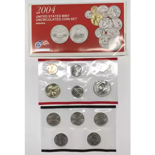 Mint Proof Set - 2004S 11 Piece Silver ($2.96 FV) - Set (5)