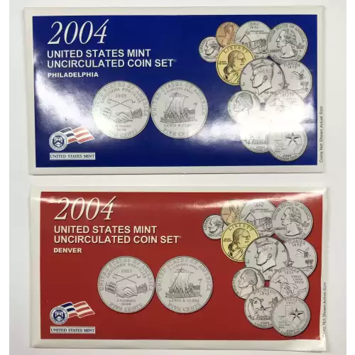 Mint Proof Set - 2004S 11 Piece Silver ($2.96 FV) - Set (10)