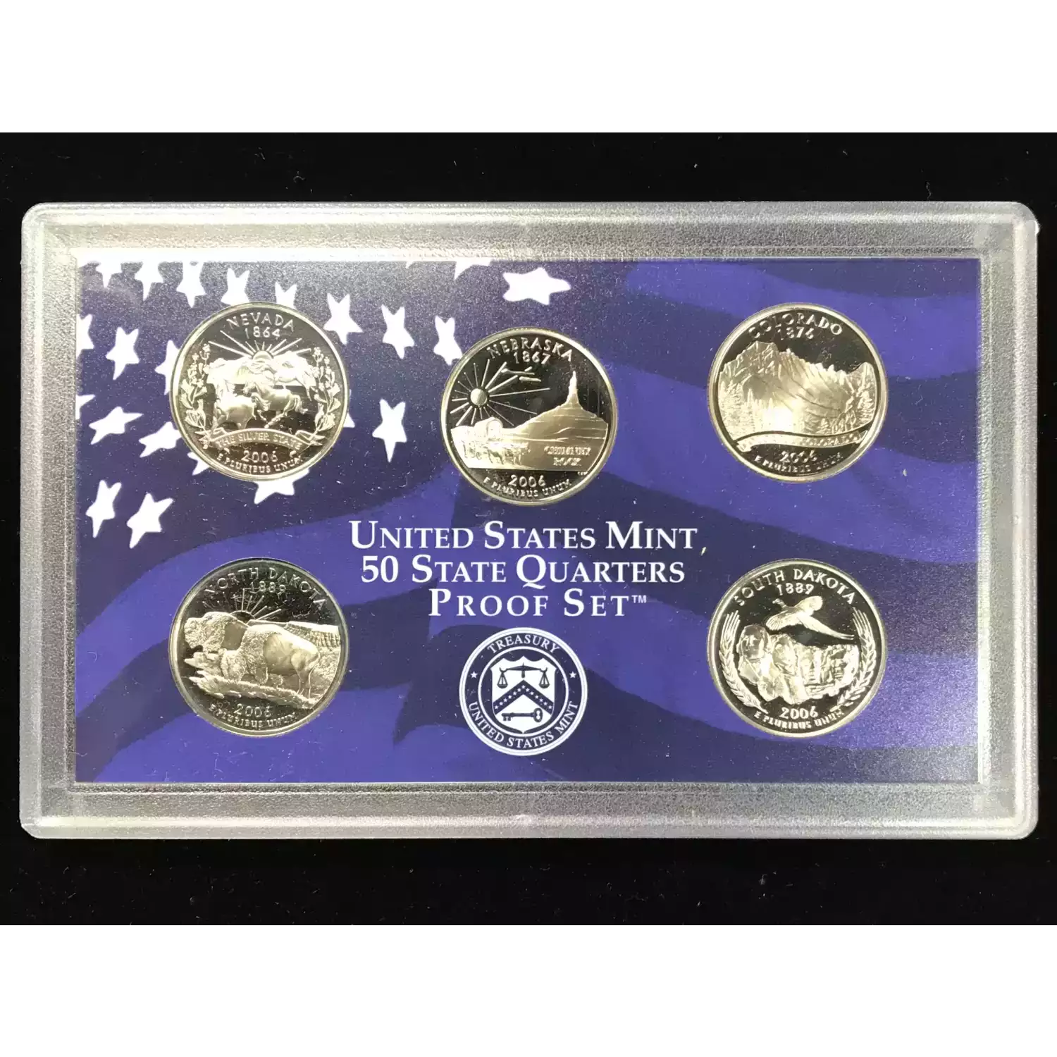 2006 Silver Proof Set with original packaging and COA 