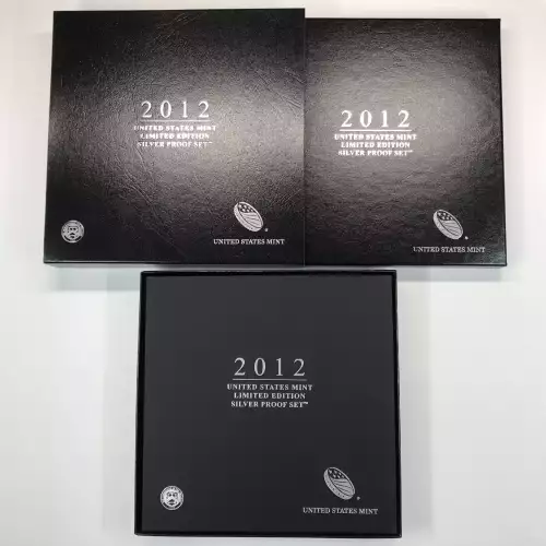 Mint Proof Set - 2012S 8 Piece Limited Edition Silver ($2.85 FV) - Set (5)