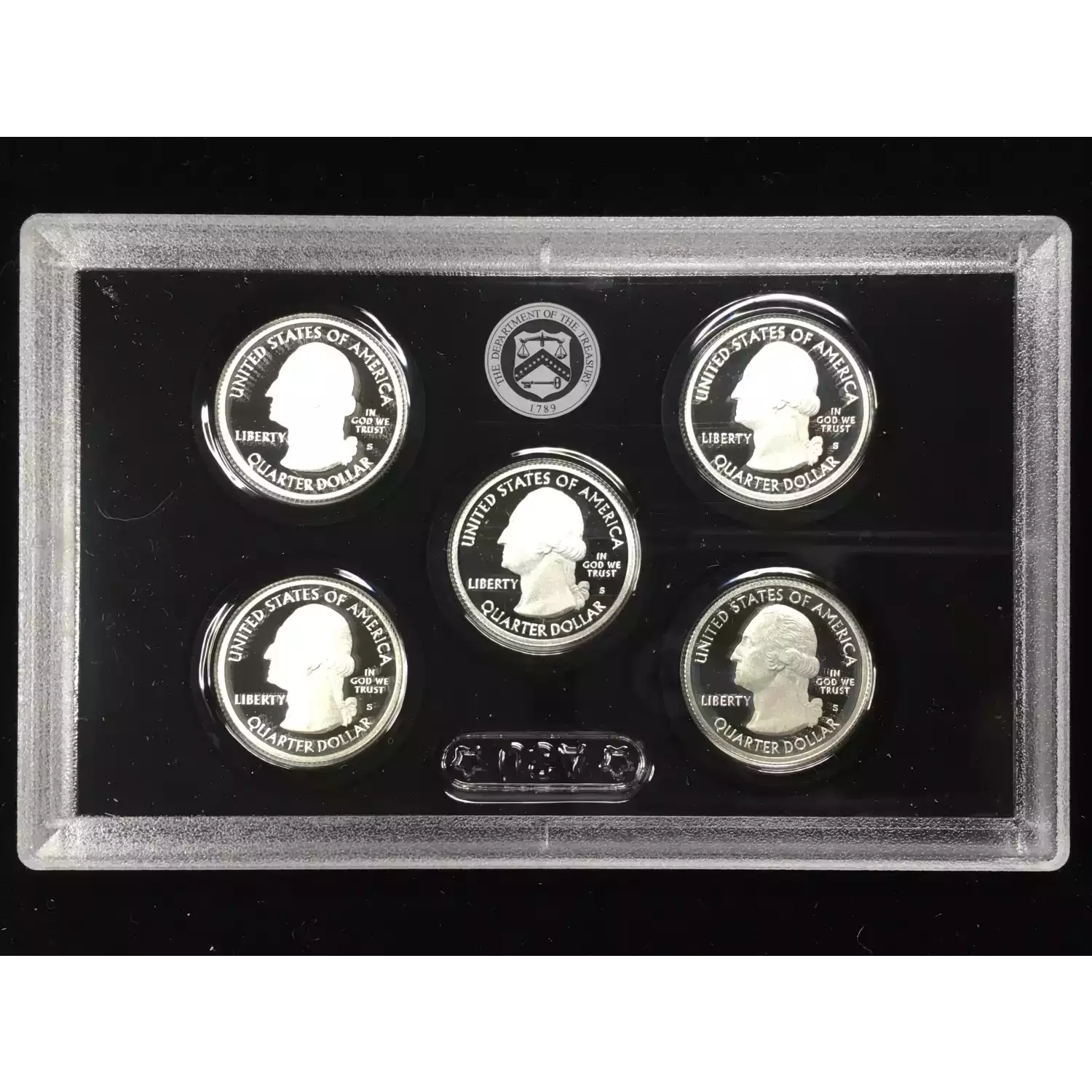 Mint Proof Set - 2013S 5 Piece Quarter Silver ($1.25 FV) - Set (4)
