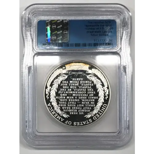 Modern Commemoratives --- Abraham Lincoln Bicentennial 2009 -Silver- 1 Dollar