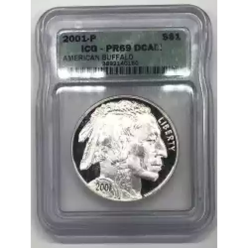 Modern Commemoratives --- American Buffalo Commemorative 2001-Silver- 1 Dollar