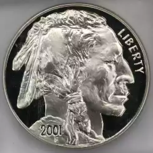 Modern Commemoratives --- American Buffalo Commemorative 2001-Silver- 1 Dollar (2)