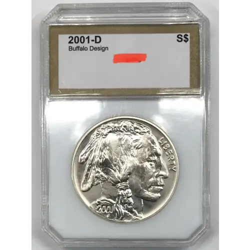 Modern Commemoratives --- American Buffalo Commemorative 2001-Silver- 1 Dollar