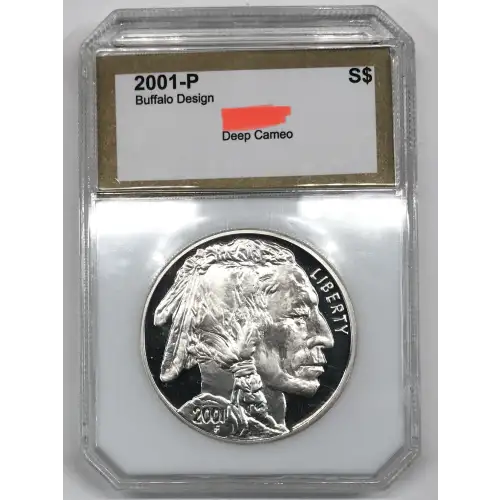 Modern Commemoratives --- American Buffalo Commemorative 2001-Silver- 1 Dollar (2)