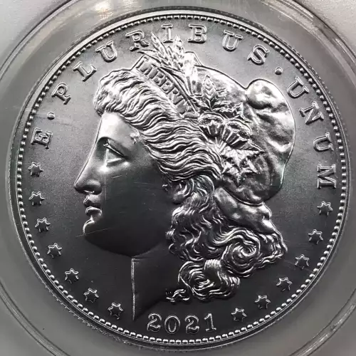 Modern Commemoratives --- Morgan Dollar 100th -Silver- 1 Dollar (2)