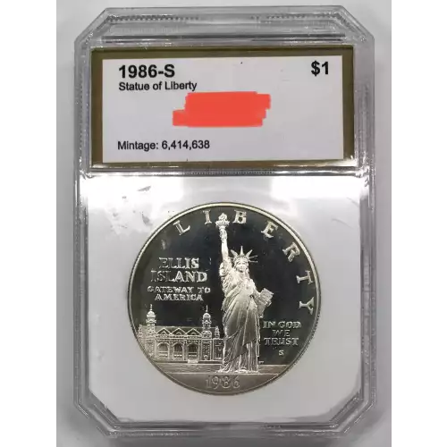 Modern Commemoratives - Statue of Liberty Centennial 1986 - Silver - $1