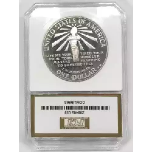 Modern Commemoratives - Statue of Liberty Centennial 1986 - Silver - $1 (2)