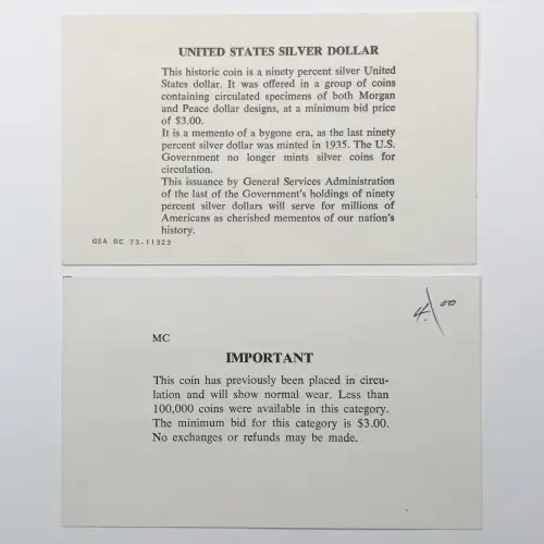 Morgan Silver Dollar