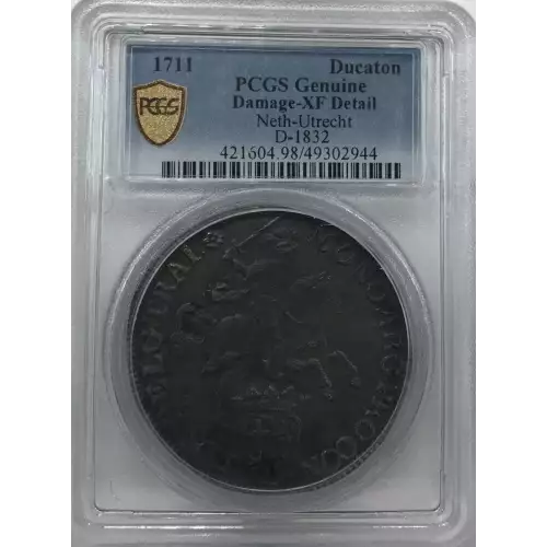 NETHERLANDS Silver DUCATON (Silver Rider)
