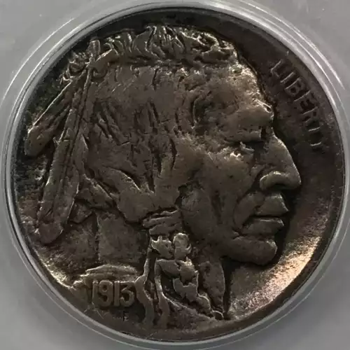 Nickel Five Cent Pieces-Indian Head or Buffalo 1913-1938 (2)