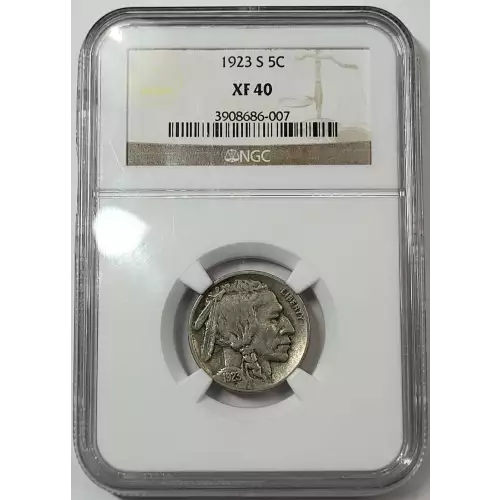 Nickel Five Cent Pieces-Indian Head or Buffalo 1913-1938