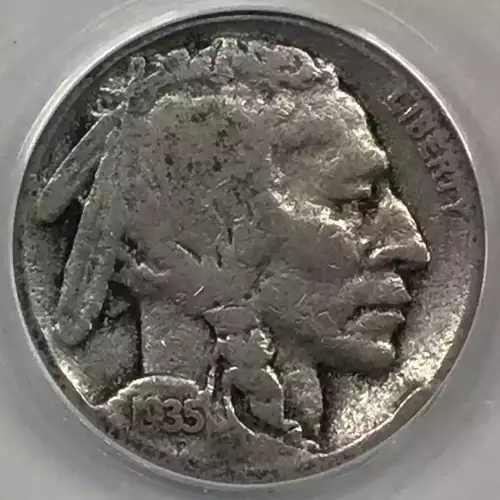 Nickel Five Cent Pieces-Indian Head or Buffalo 1913-1938 (2)