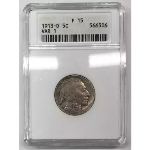 Nickel Five Cent Pieces-Indian Head or Buffalo 1913-1938