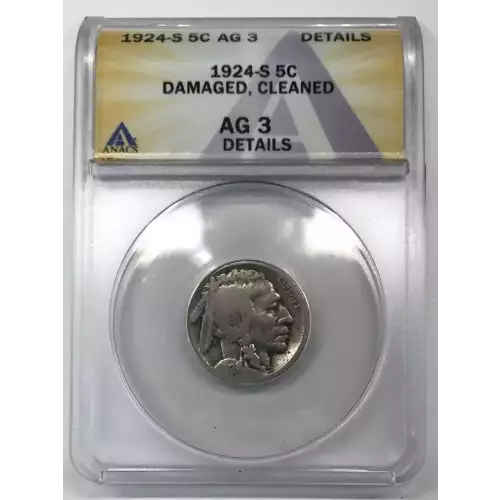 Nickel Five Cent Pieces-Indian Head or Buffalo 1913-1938