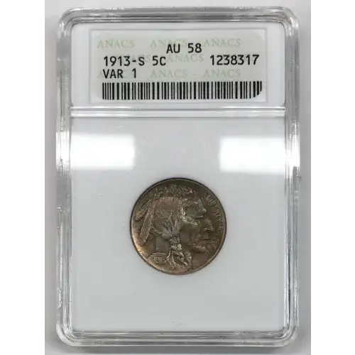 Nickel Five Cent Pieces-Indian Head or Buffalo 1913-1938