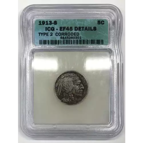 Nickel Five Cent Pieces-Indian Head or Buffalo
