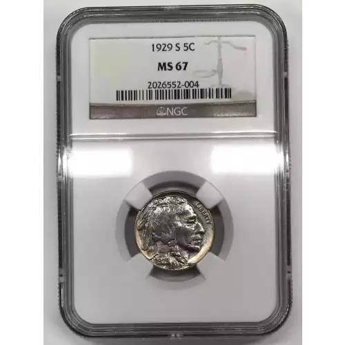 Nickel Five Cent Pieces-Indian Head or Buffalo