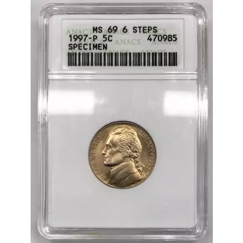 Nickel Five Cent Pieces-Jefferson