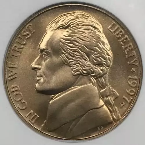 Nickel Five Cent Pieces-Jefferson