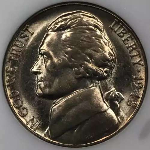 Nickel Five Cent Pieces-Jefferson