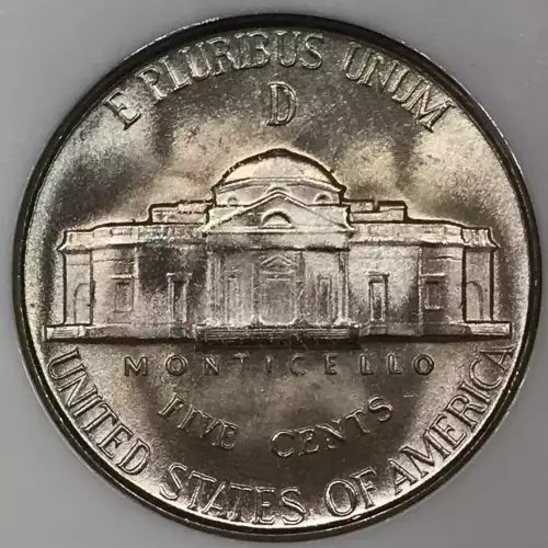 Nickel Five Cent Pieces-Jefferson