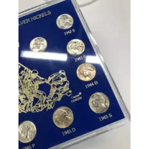 Nickel Five Cent Pieces-Jefferson (2)