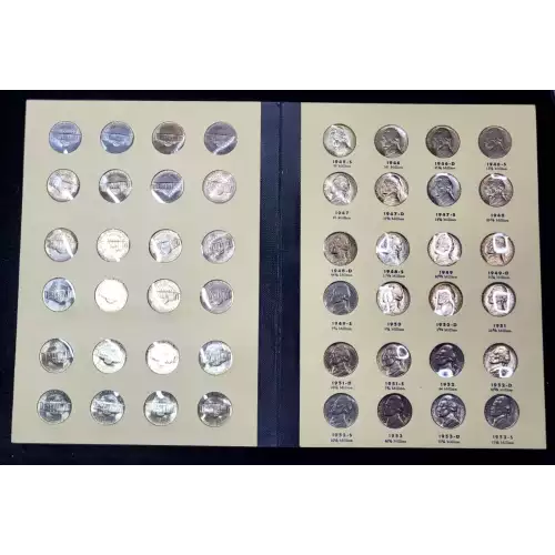 Nickel Five Cent Pieces-Jefferson