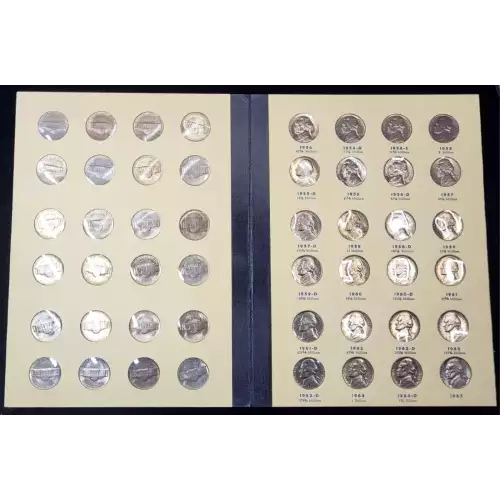 Nickel Five Cent Pieces-Jefferson