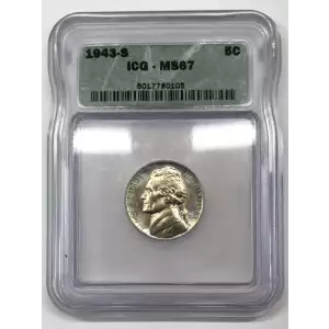 Nickel Five Cent Pieces-Jefferson