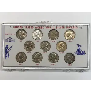 Nickel Five Cent Pieces-Jefferson (3)