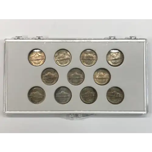 Nickel Five Cent Pieces-Jefferson (2)